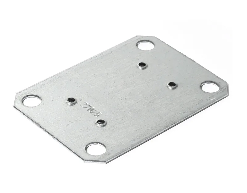 CLIP Unterlegplatte Doppelfuß 2 mm, kpl. (10 Stück)