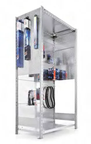 CLIP Vollwand Seitenwand schraubbar