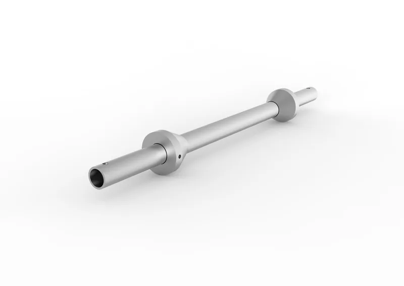 Kabeltrommelachse aus Rohr 42 4 4 0 Mul
