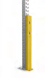 MULTIPAL Pfostenabweiser 85 Höhe 792 RAL 1003