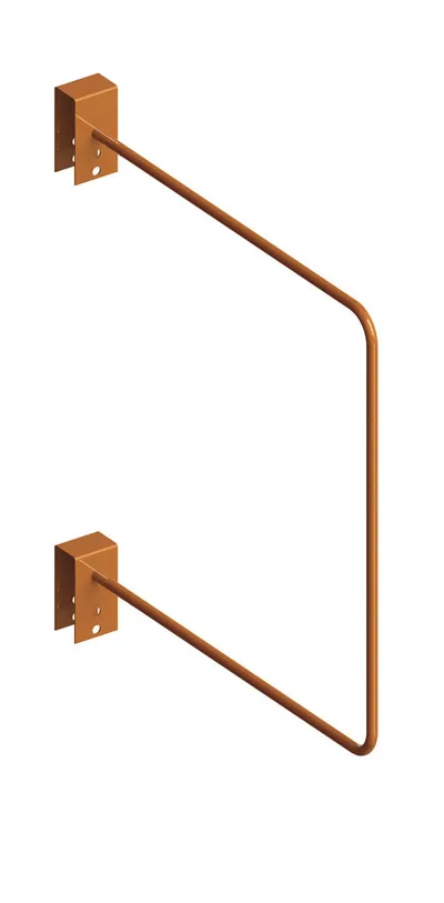 Trennbügel UB 800-750 RAL 2001 für Profillagerregal MULTIPAL