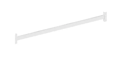 MINI-RACK Aufnahmeholm 1400 RAL 7035 kpl. für Profillagerregal