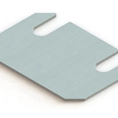 Unterlegplatte vzk MINI-RACK für Stahlfußplatten, 2 mm stark (10 Stück)