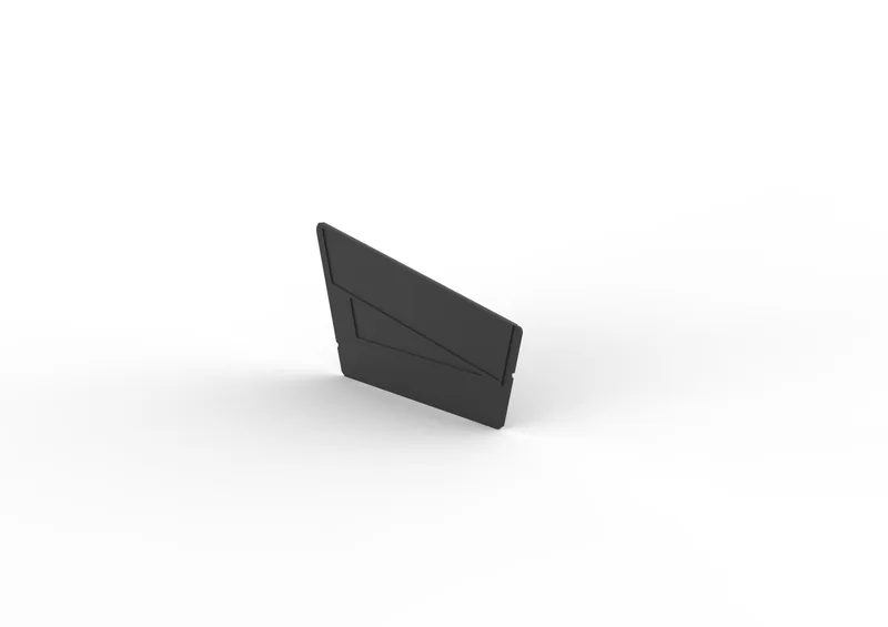 PVC Fachteiler 400 RAL 7042 (L=360mm x H=170/115mm, für Drahtkorb schwer vzk)