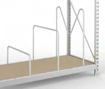 META MINI-RACK Trennbügel für MR Stufenholm in U-Form